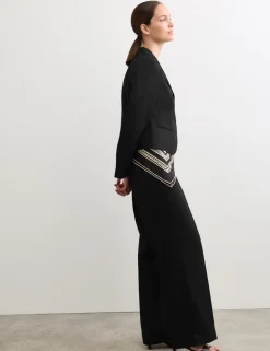 Pure Linen Short Tailored Jacket