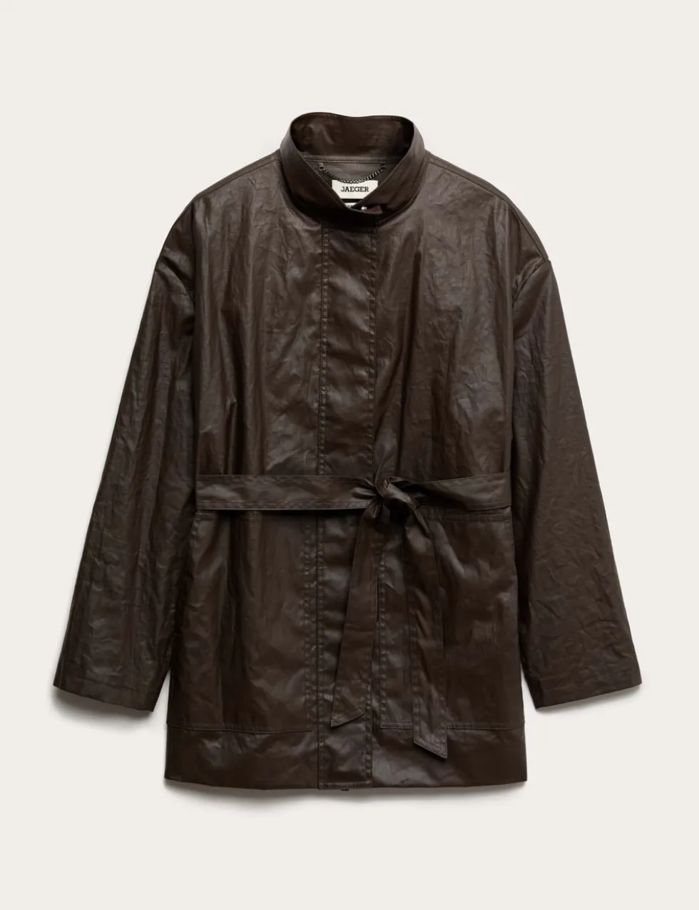 Pure Linen Short Utility Jacket