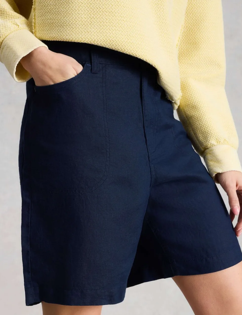 Pure Linen Shorts