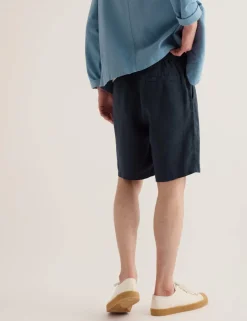 Pure Linen Shorts