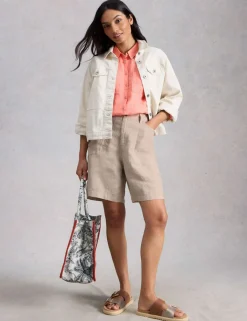 Pure Linen Shorts