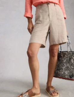 Pure Linen Shorts