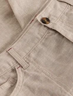 Pure Linen Shorts