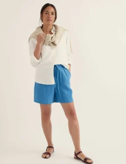 Pure Linen Shorts