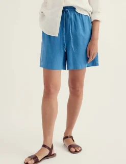 Pure Linen Shorts