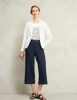 Pure Linen Single Breasted Blazer