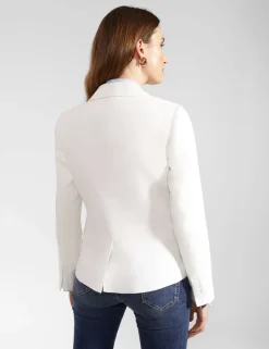 Pure Linen Single Breasted Blazer