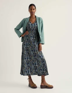 Pure Linen Single Breasted Blazer