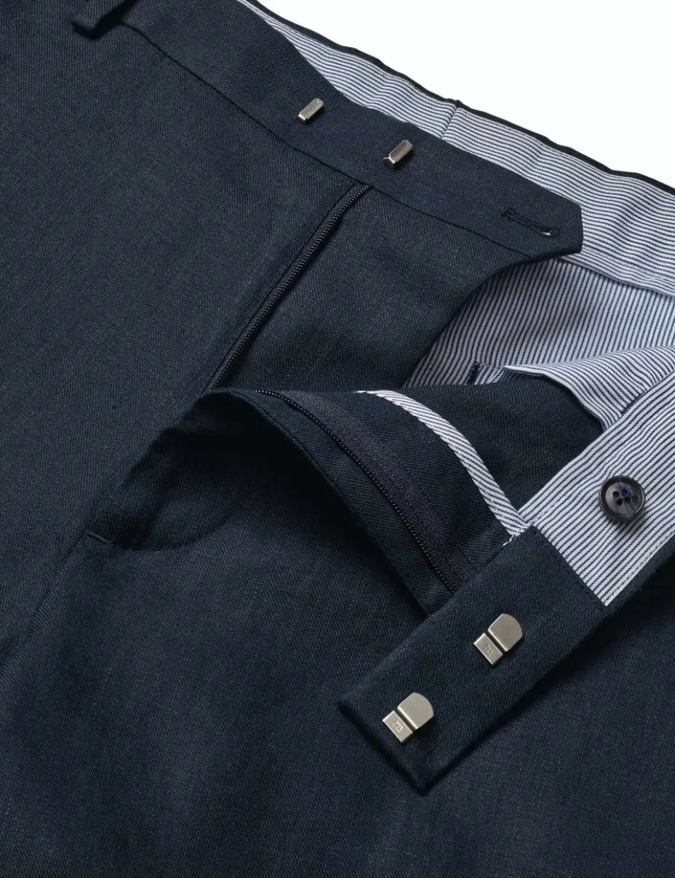 Pure Linen Smart Shorts