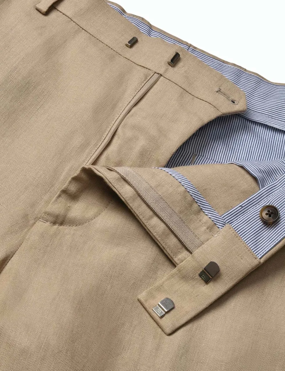 Pure Linen Smart Shorts