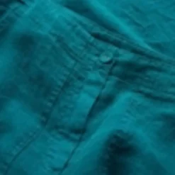 Pure Linen Straight Leg Cropped Trousers