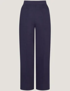 Pure Linen Straight Leg Trousers