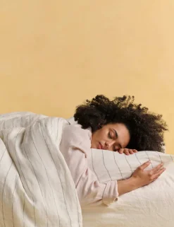 Pure Linen Striped Duvet Cover