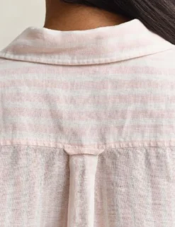 Pure Linen Striped Shirt