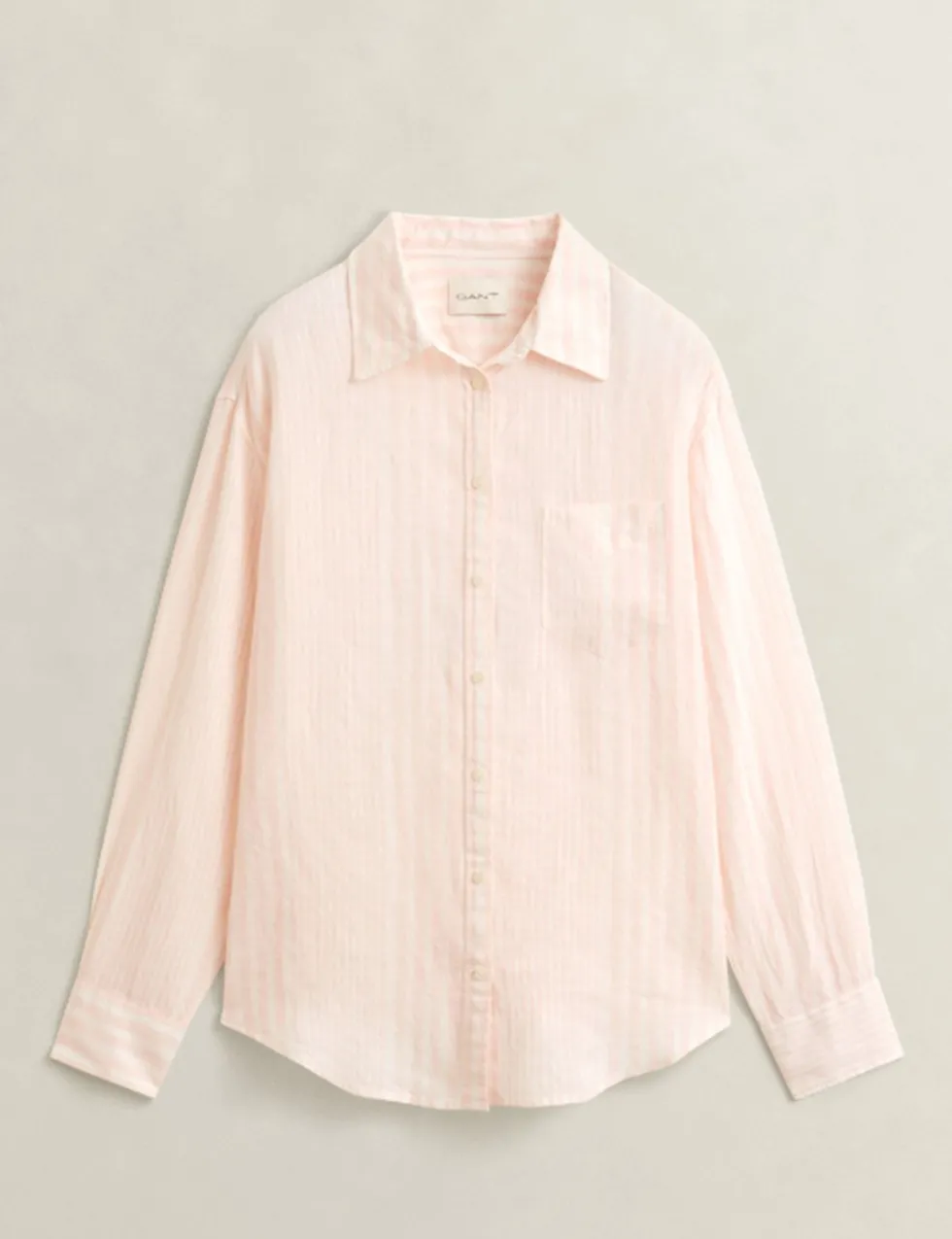 Pure Linen Striped Shirt