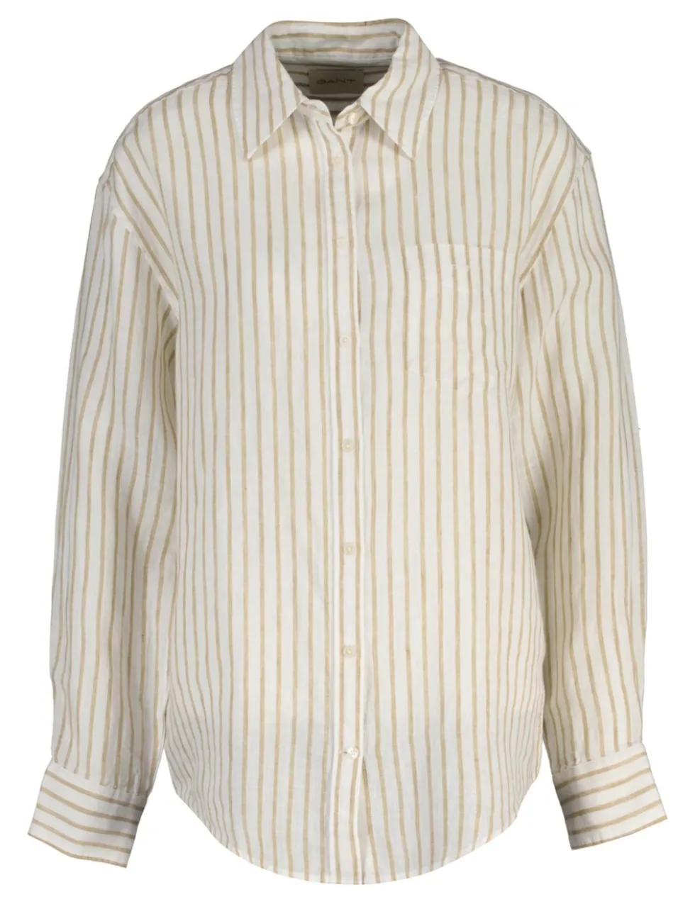 Pure Linen Striped Shirt