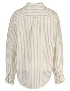 Pure Linen Striped Shirt