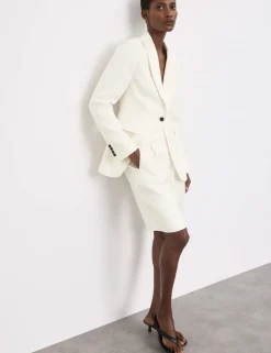 Pure Linen Tailored Blazer