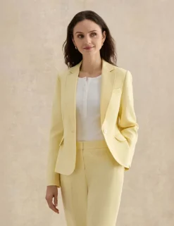 Pure Linen Tailored Jacket