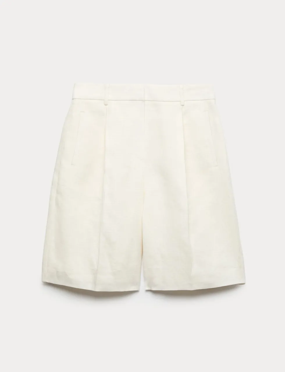 Pure Linen Tailored Shorts