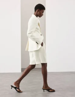Pure Linen Tailored Shorts