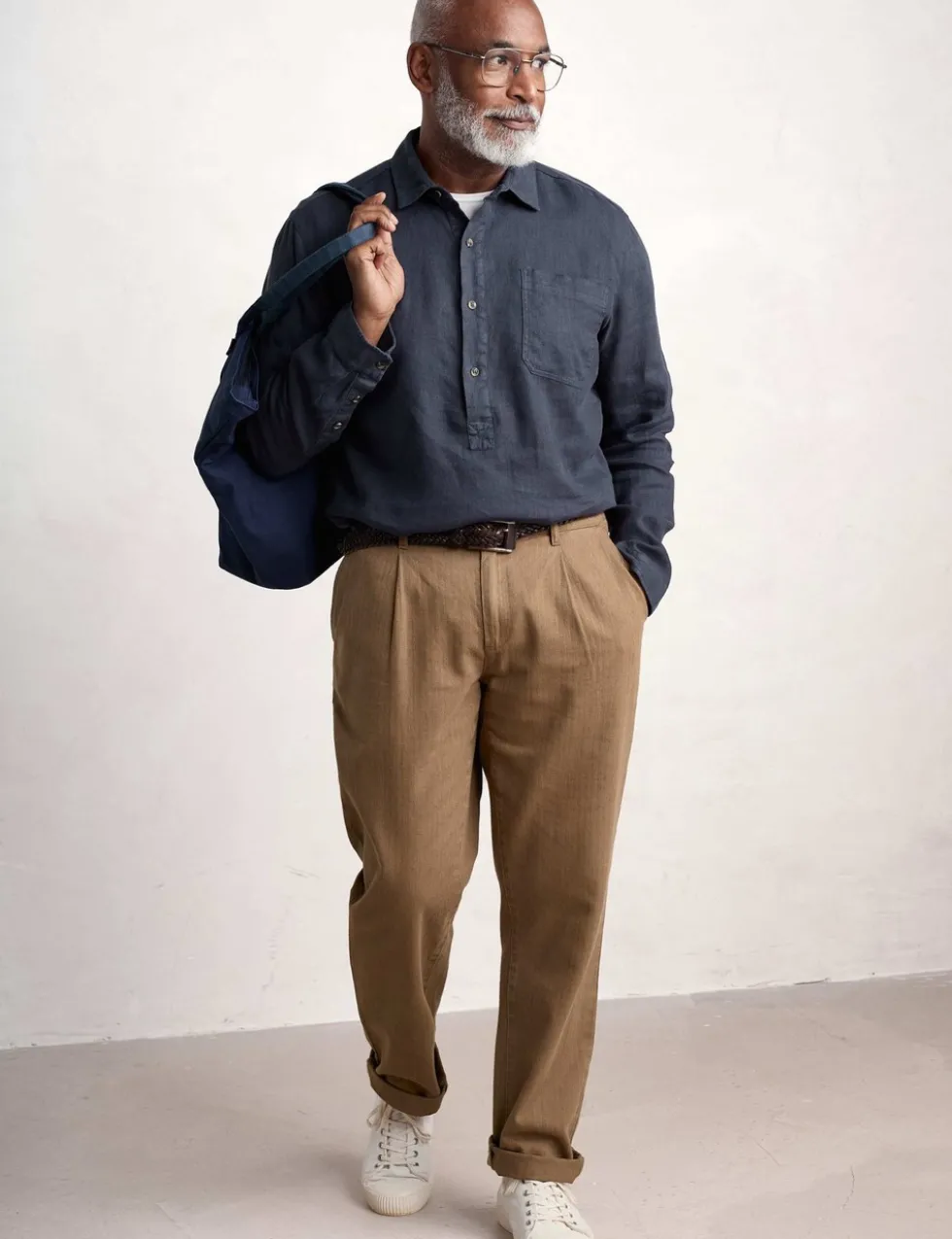 Pure Linen Textured Shirt
