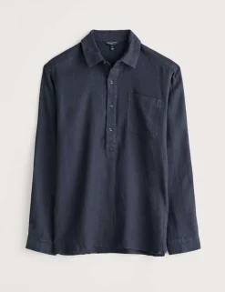 Pure Linen Textured Shirt