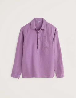 Pure Linen Textured Shirt