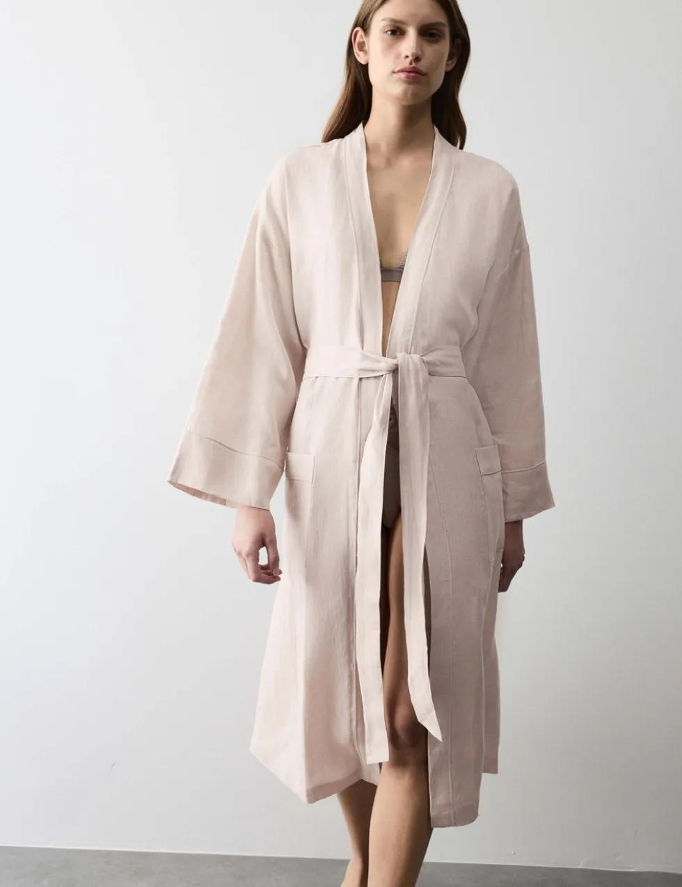 Pure Linen Tie Wrap