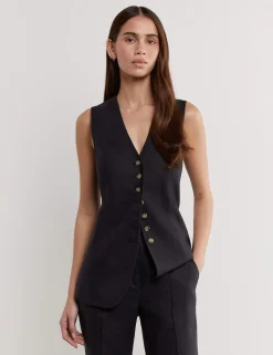 Pure Linen Waistcoat