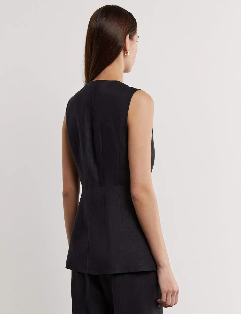 Pure Linen Waistcoat