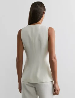 Pure Linen Waistcoat