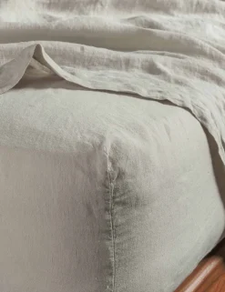 Pure Linen Washed Deep Fitted Sheet