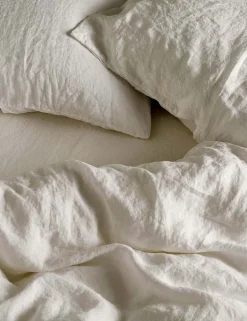 Pure Linen Washed Deep Fitted Sheet