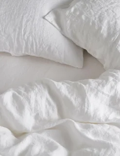 Pure Linen Washed Deep Fitted Sheet