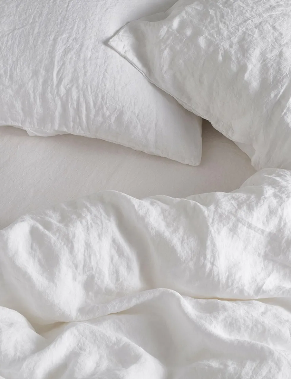 Pure Linen Washed Fitted Sheet