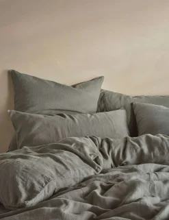 Pure Linen Washed Flat Sheet