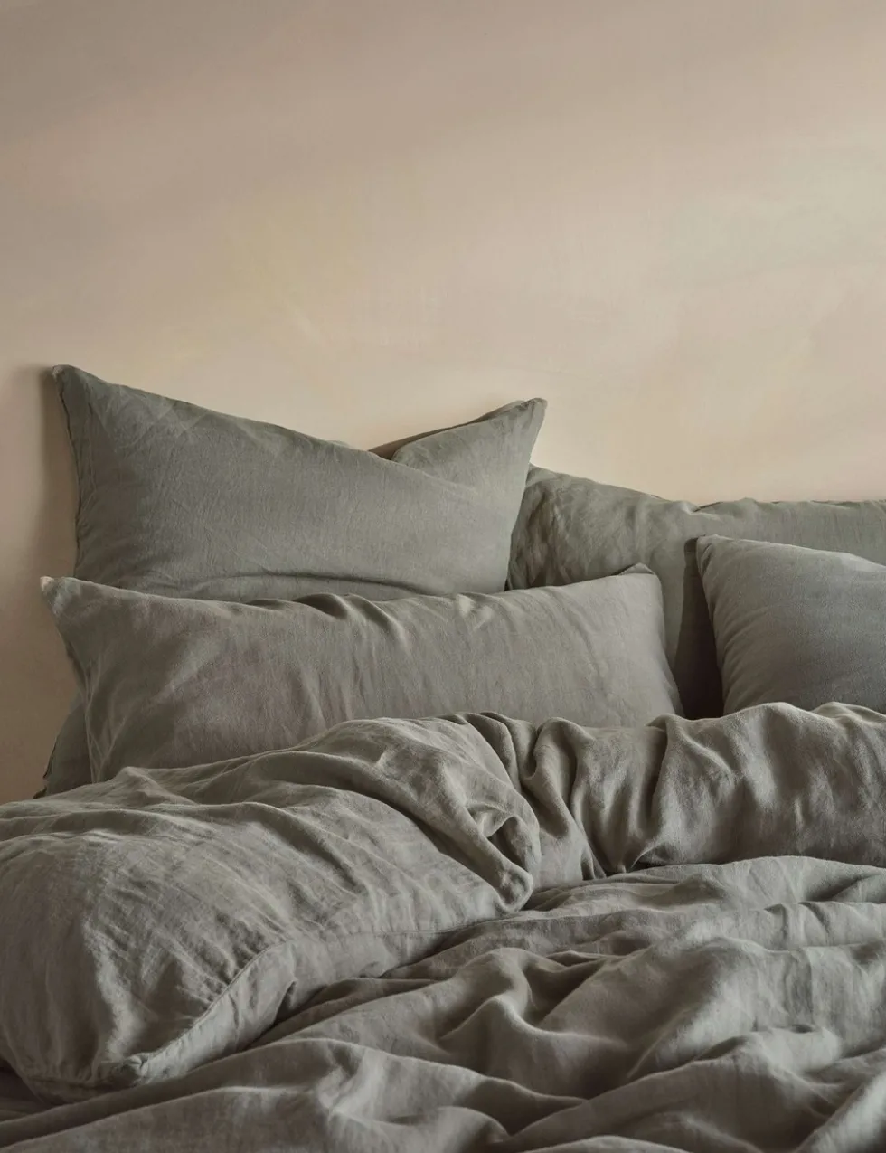 Pure Linen Washed Flat Sheet