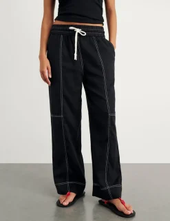 Pure Linen Wide Leg Trousers