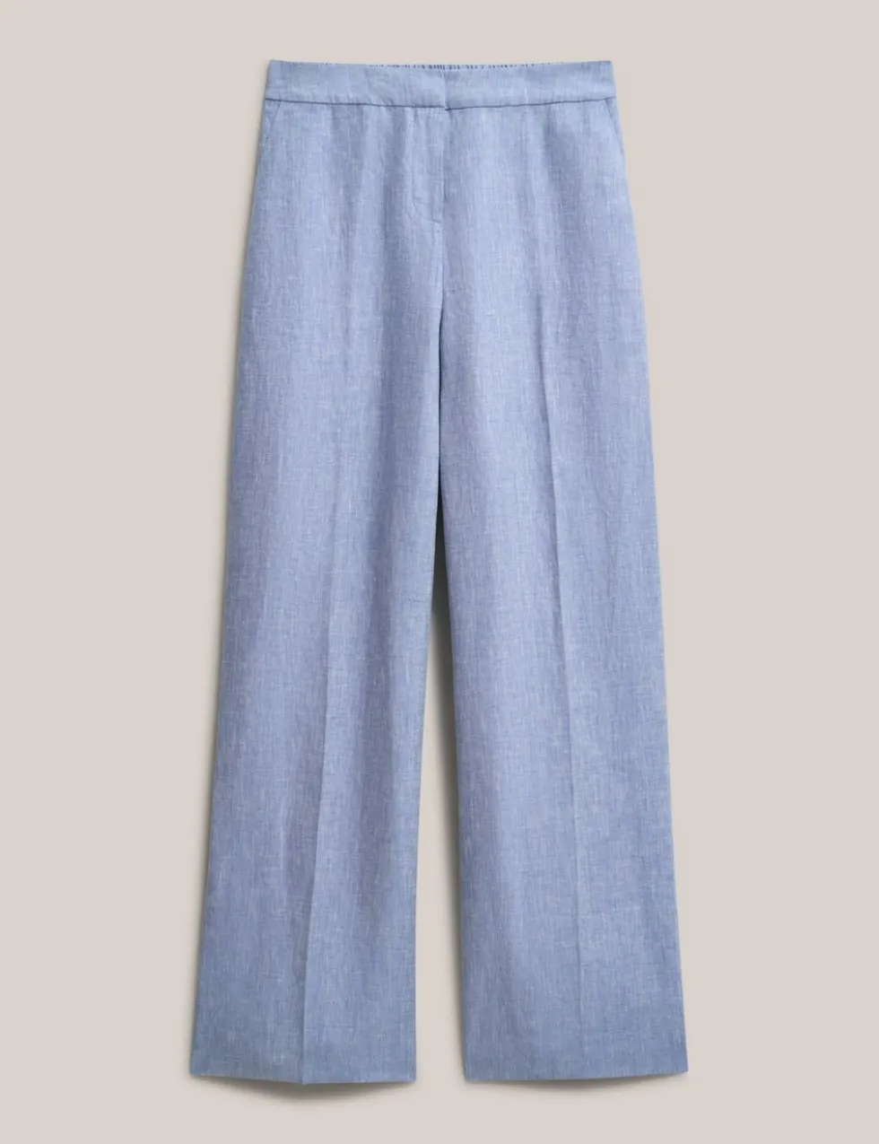 Pure Linen Wide Leg Trousers
