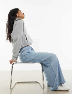 Pure Lyocell Wide Leg Jeans