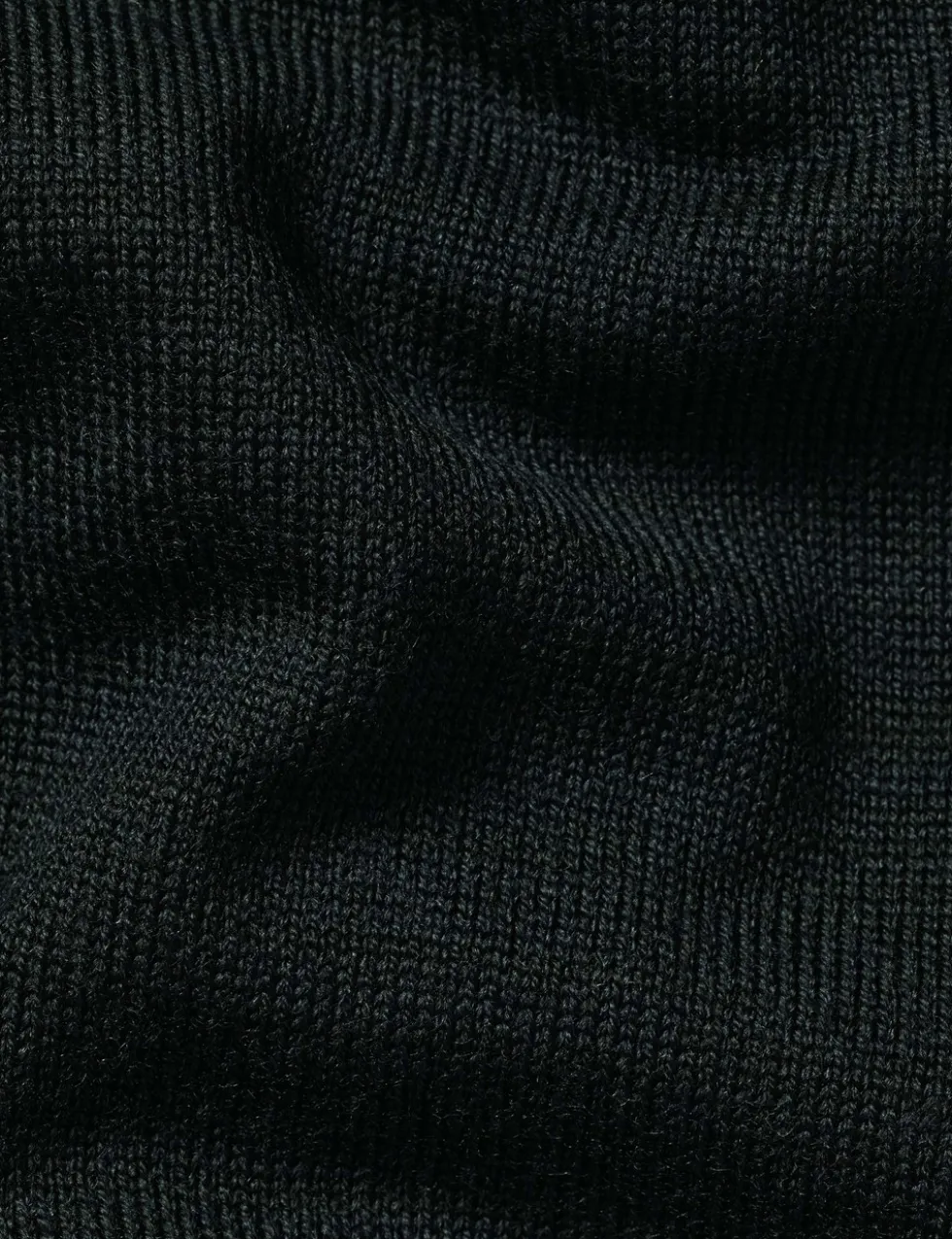 Pure Merino Wool Collared Neck Jumper
