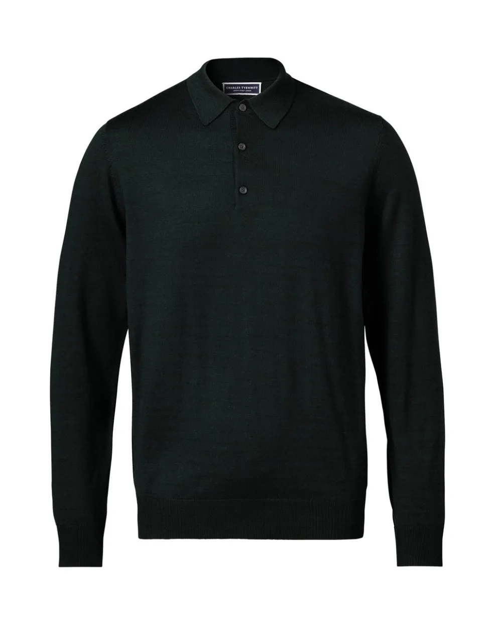 Pure Merino Wool Collared Neck Jumper
