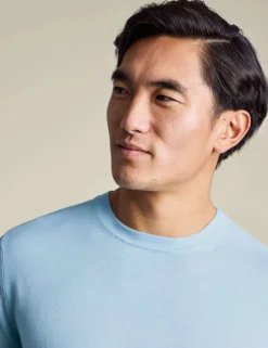 Pure Merino Wool Crew Neck Jumper