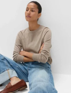 Pure Merino Wool Crew Neck Jumper