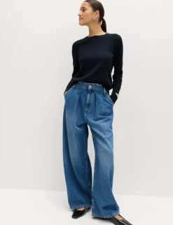 Pure Merino Wool Crew Neck Jumper