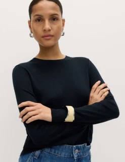 Pure Merino Wool Crew Neck Jumper