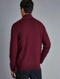Pure Merino Wool Half Zip Jumper