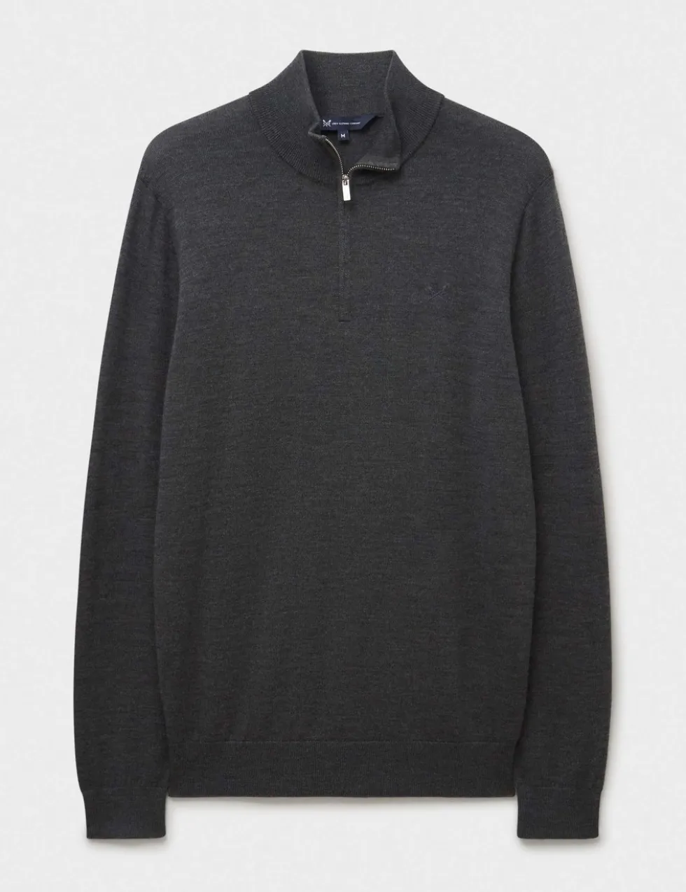 Pure Merino Wool Half Zip Jumper