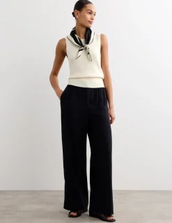 Pure Merino Wool Knitted Vest Top